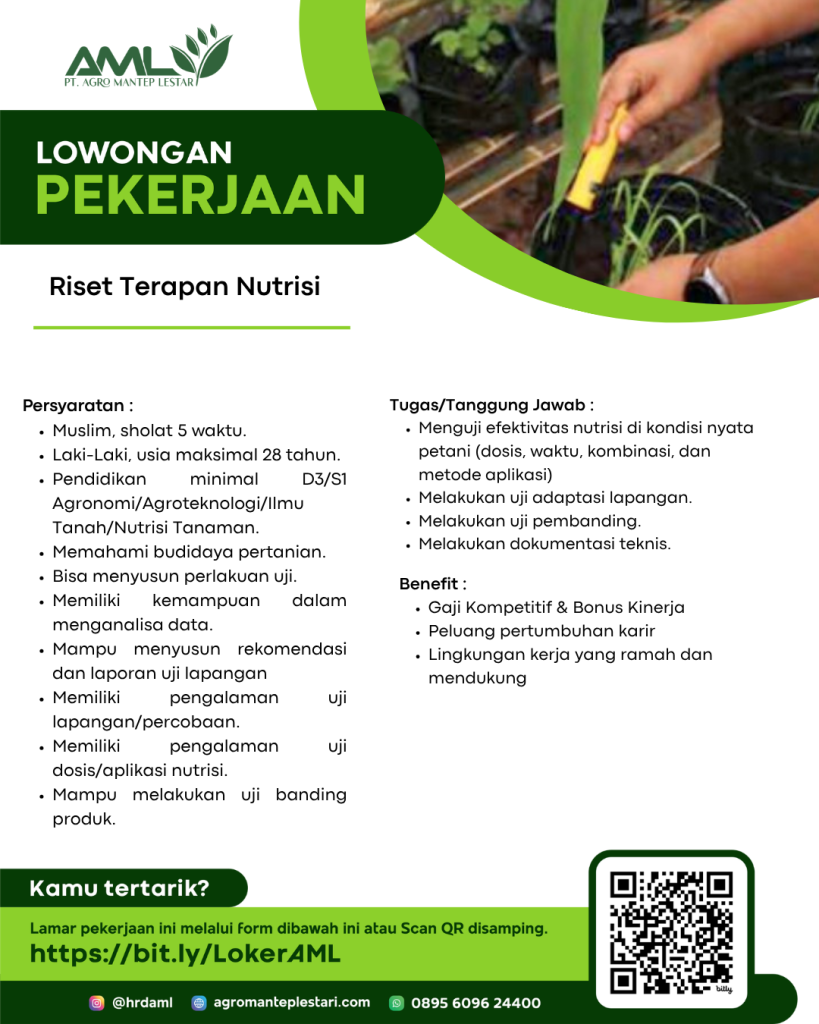 Riset Terapan Nutrisi